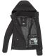 Marikoo Maliaa Damen leichte Übergangsjacke Schwarz-Gr.XS