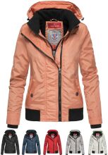 Marikoo Luyuu Damen Herbstjacke Frühjahrsjacke mit Kapuze