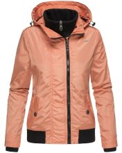 Marikoo Luyuu Damen Herbstjacke Frühjahrsjacke mit Kapuze