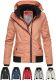 Marikoo Luyuu Damen Herbstjacke Frühjahrsjacke mit Kapuze