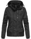 Marikoo Luyuu Ladies Hooded Autumn / Spring Jacket Schwarz-Gr.S