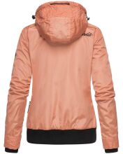 Marikoo Luyuu Ladies Hooded Autumn / Spring Jacket Peach-Gr.XS
