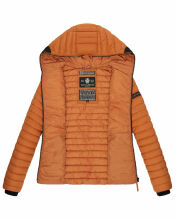 Navahoo Kimuk Damen Übergangs Steppjacke Cinnamon Größe XS - Gr. 34