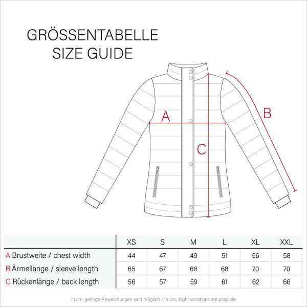 Navahoo Kimuk Damen Übergangs Steppjacke Cinnamon Größe M - Gr. 38