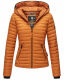 Navahoo Kimuk Damen Übergangs Steppjacke Cinnamon Größe M - Gr. 38
