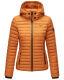 Marikoo Samtpfote lightweight ladies quilted jacket Cinnamon Größe XS - Gr. 34