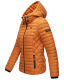 Marikoo Samtpfote lightweight ladies quilted jacket Cinnamon Größe XS - Gr. 34