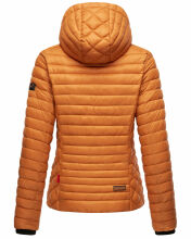 Marikoo Samtpfote leichte Damen Steppjacke Cinnamon Größe S - Gr. 36