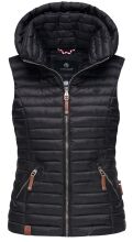 Navahoo Shadaa lightweight ladies quilted vest - Black-Gr.XS