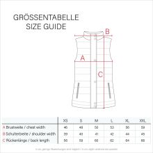 Navahoo Shadaa leichte Damen Stepp Weste Schwarz Größe XXL - Gr. 44