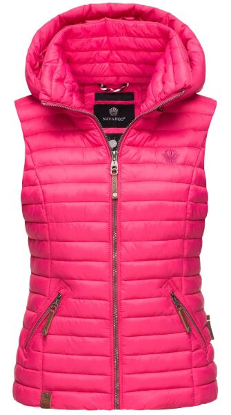 Navahoo Shadaa leichte Damen Stepp Weste Pink Größe XL - Gr. 42