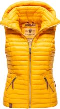 Navahoo Shadaa lightweight ladies quilted vest - Yellow-Gr.XS