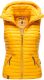 Navahoo Shadaa lightweight ladies quilted vest - Yellow-Gr.S