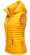 Navahoo Shadaa leichte Damen Stepp Weste Gelb Größe S - Gr. 36
