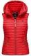 Navahoo Shadaa lightweight ladies quilted vest - Red-Gr.L
