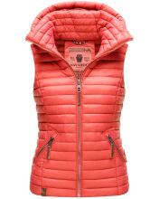 Navahoo Shadaa lightweight ladies quilted vest - Coral-Gr.XS