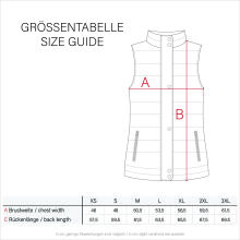 Navahoo Shadaa leichte Damen Stepp Weste Coral Größe XL - Gr. 42
