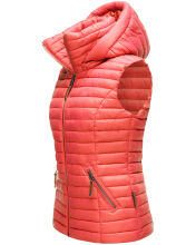 Navahoo Shadaa lightweight ladies quilted vest - Coral-Gr.XXL