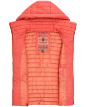 Navahoo Shadaa lightweight ladies quilted vest - Coral-Gr.XXL