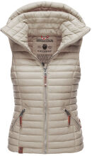 Navahoo Shadaa lightweight ladies quilted vest - Brightgray-Gr.XS