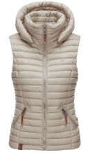 Navahoo Shadaa lightweight ladies quilted vest - Brightgray-Gr.XS