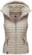 Navahoo Shadaa lightweight ladies quilted vest - Brightgray-Gr.XS