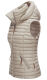 Navahoo Shadaa lightweight ladies quilted vest - Brightgray-Gr.XS