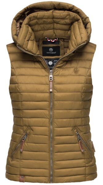 Navahoo Shadaa lightweight ladies quilted vest - Cinnamon-Gr.XS