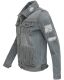 Navahoo Pamuyaa Ladies Jeans Jacket - Gray-Gr.S