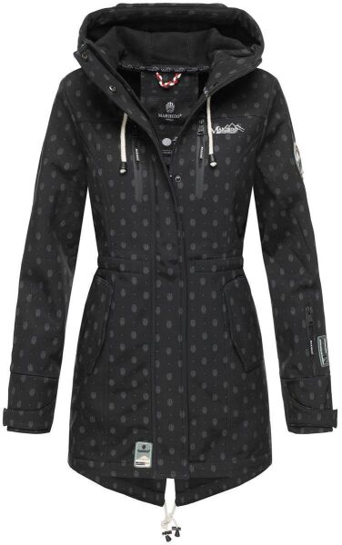 Marikoo Ladies Jacket Zimtzicke Black Pattern Size XS - Size 34