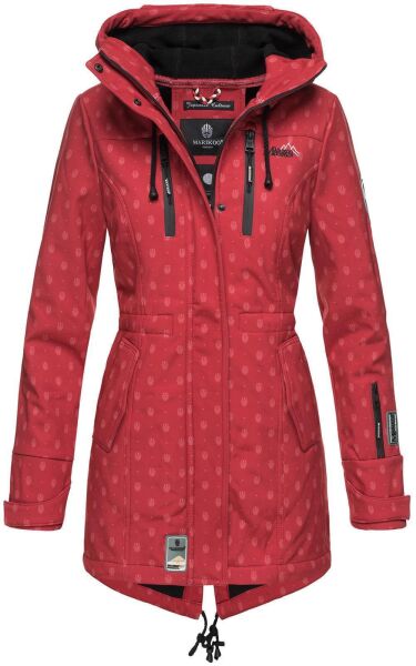Marikoo Ladies Jacket Zimtzicke Red Pattern Size XS - Size 34
