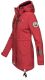 Marikoo Zimtzicke Damen lange Softshell Jacke B614 Rot Muster Größe M - Gr. 38