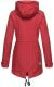 Marikoo Zimtzicke Damen lange Softshell Jacke B614 Rot Muster Größe M - Gr. 38