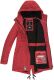Marikoo Zimtzicke Damen lange Softshell Jacke B614 Rot Muster Größe M - Gr. 38