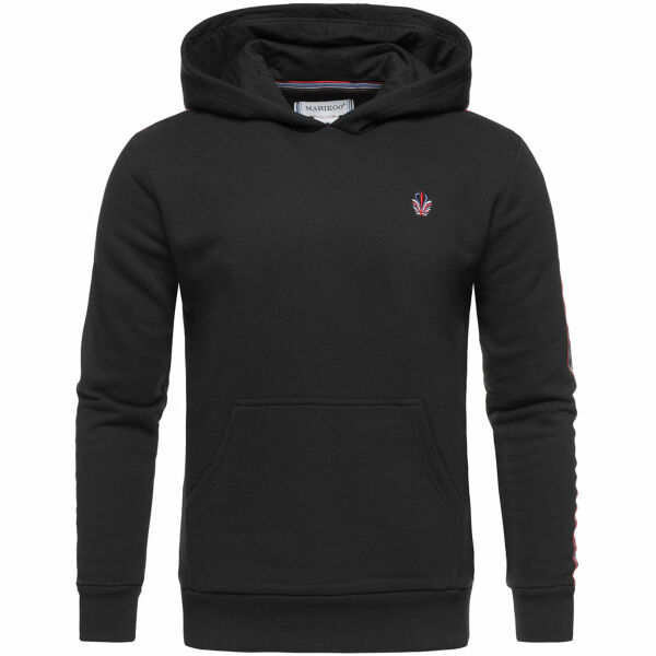 Marikoo Ryoo Mens Hoodie B568 Black Size S - Size S