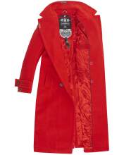 Navahoo Arnaa Damen Winter Mantel Rot-Gr.XXL