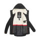 Marikoo Bikoo Damen gefütterte Winterjacke mit Teddyfell Schwarz Größe S - Gr. 36