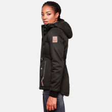 Marikoo Bikoo ladies winter jacket with hood - Black-Gr.XL