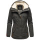 Marikoo Bikoo ladies winter jacket with hood - Anthracite-Gr.M