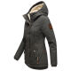 Marikoo Bikoo ladies winter jacket with hood - Anthracite-Gr.M