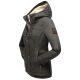 Marikoo Bikoo ladies winter jacket with hood - Anthracite-Gr.M
