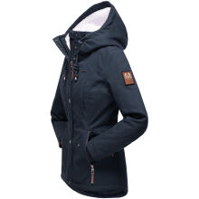 Marikoo Bikoo ladies winter jacket with hood - Navy-Gr.S