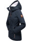 Marikoo Bikoo ladies winter jacket with hood - Navy-Gr.XXL
