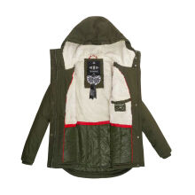 Marikoo Bikoo ladies winter jacket with hood - Green-Gr.XS