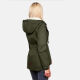 Marikoo Bikoo ladies winter jacket with hood - Green-Gr.XS