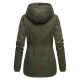 Marikoo Bikoo ladies winter jacket with hood - Green-Gr.XS