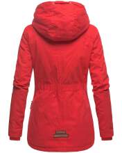 Marikoo Bikoo ladies winter jacket with hood - Red-Gr.L