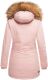Marikoo Karmaa-Princess ladies parka winter jacket with fur collar Rosa-Gr.XS