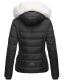 Navahoo Khingaas Damen Winter Steppjacke mit Kapuze Schwarz Größe S - Gr. 36