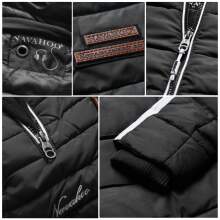 Navahoo Khingaas Ladies Quilted Jacket B810 Black Size XL - Size 42